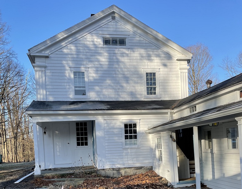 Historic single pane windows in Easton